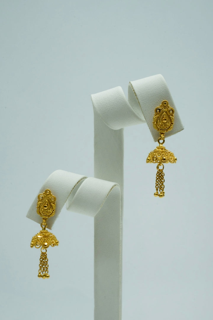 Jhumki drop earrings-