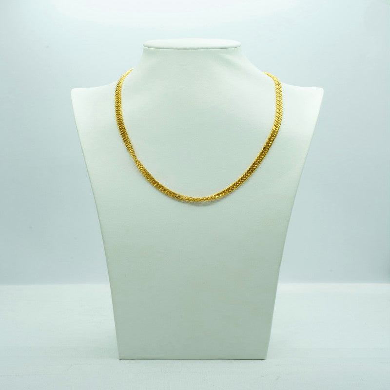 Flat Cuban gold chain-
