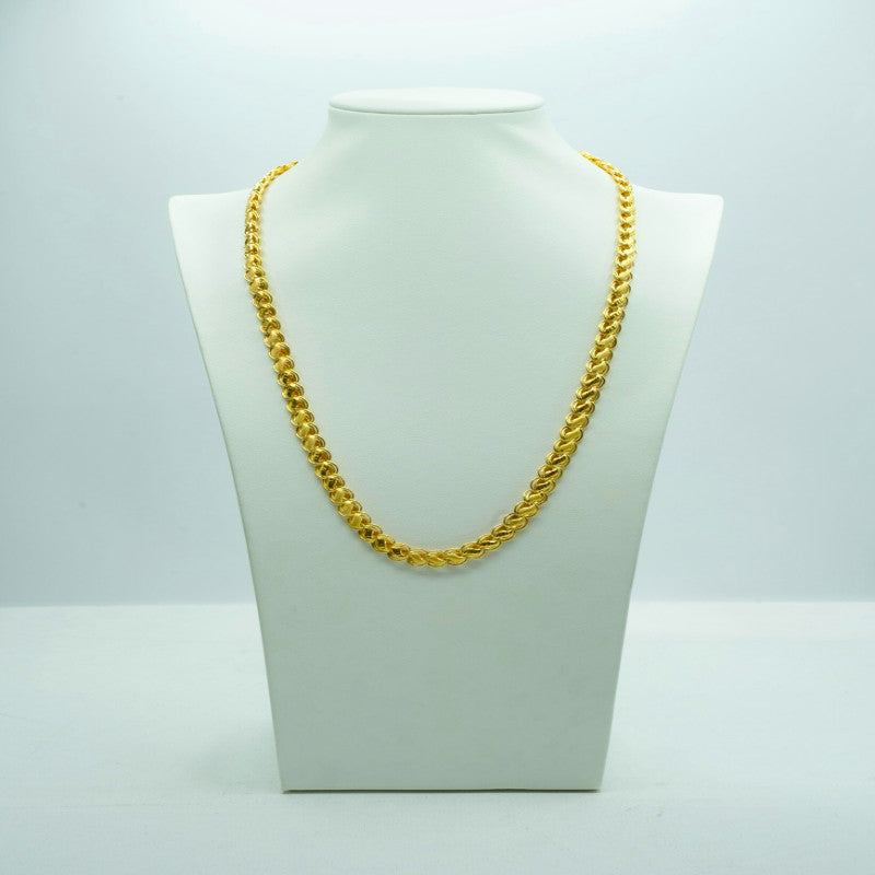 Yellow Gold Cuban chain-