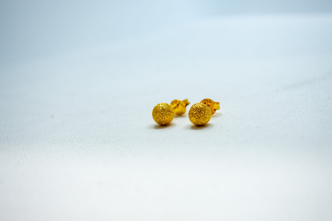 Sandblasted Earrings