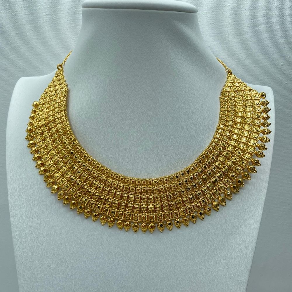 Wide Collar Bridal Set-