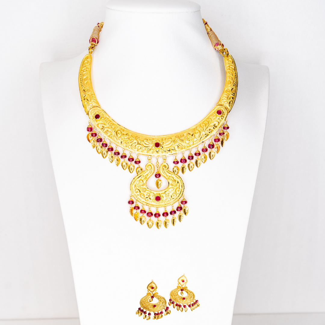Patta bridal necklace set