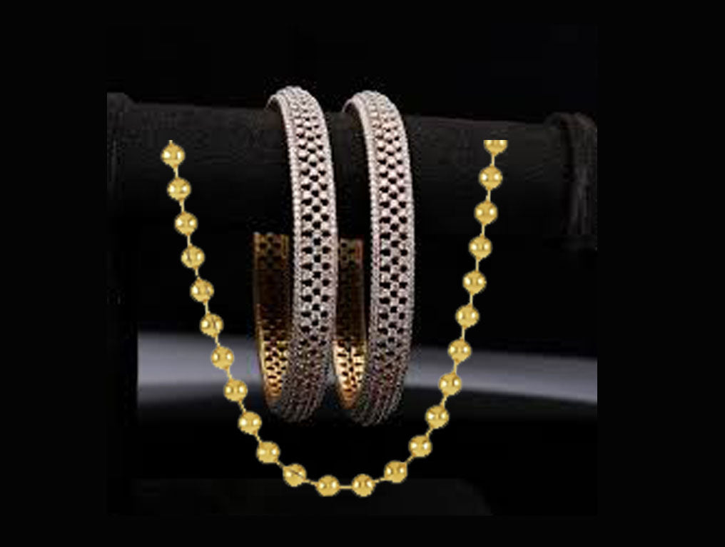 Shop Exclusive 22Kt Diamond Chains and Bangles at The Punjab Jewellers: Edmonton’s Premium Destination`