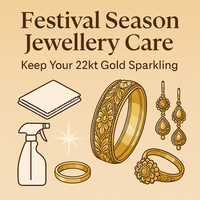 Festival Season Jewellery Care – Keep Your 22kt Gold Sparkling