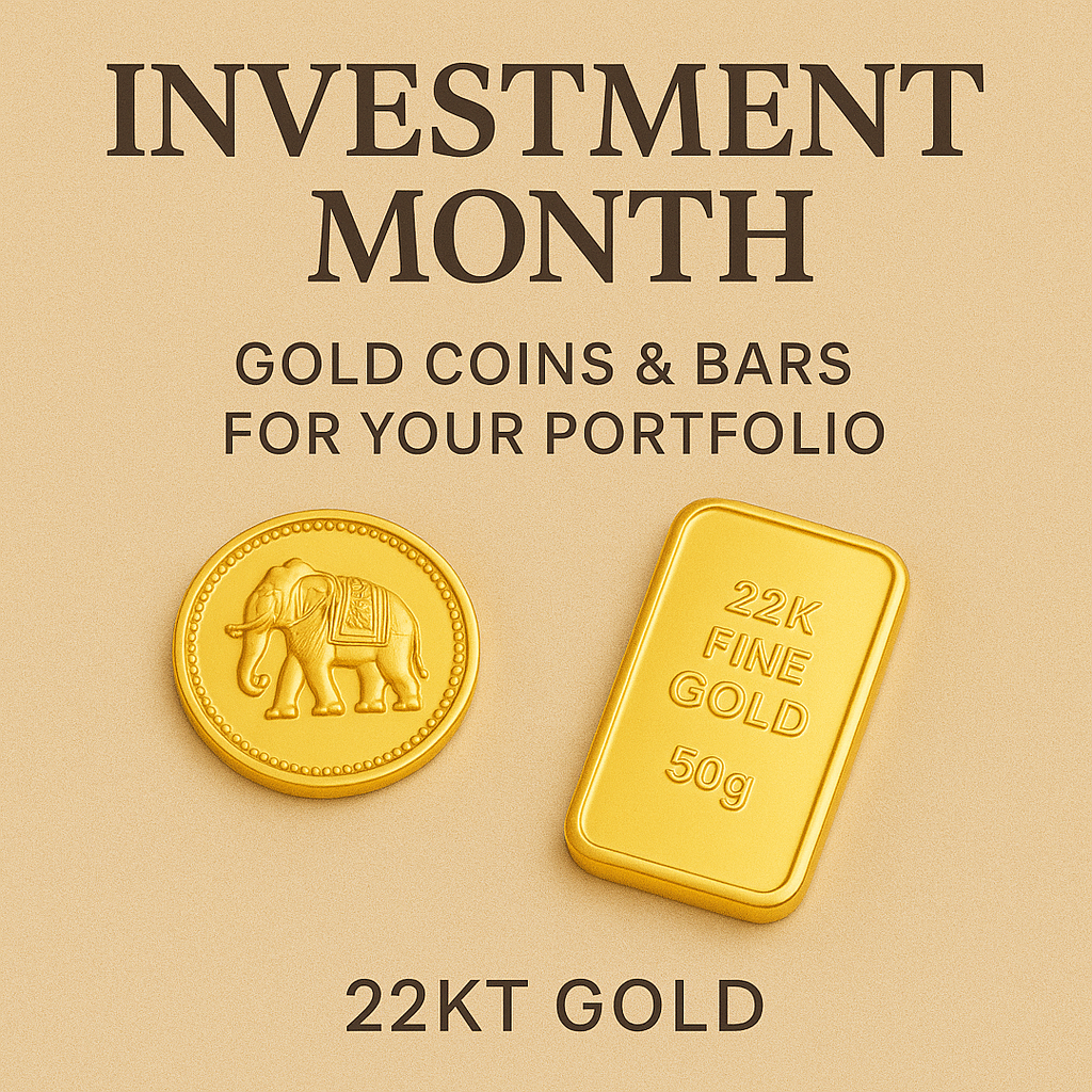 Investment Month – Gold Coins & Bars for Your Portfolio