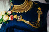22kt Gold and Diamond Temple Jewellery