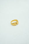 Dainty textured ring-