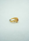 Fancy ring ft. statement stone and cubic zirconia-