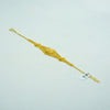 Intricate yellow-gold bracelet-