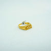 Ring with Khanda engraving