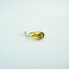 Khanda ring with black stone