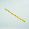 Classic bright-yellow box chain bracelet