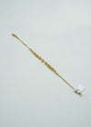 Dainty Gold-beaded bracelet