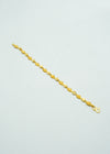 Glamourous gold designer bracelet