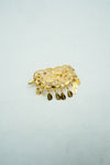 Single piece bright gold trinket