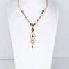 Ruby Encrusted Necklace Set