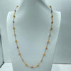 Tri gold long gold chain-
