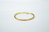 Gold embellished kada bracelet
