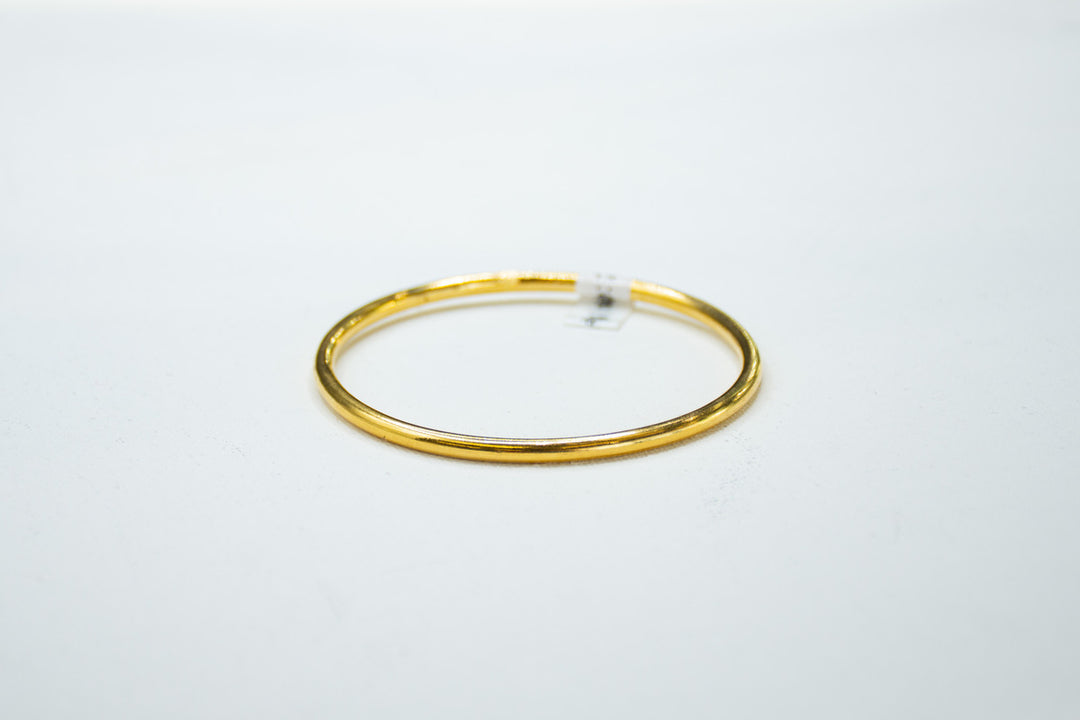 Gold embellished kada bracelet