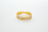Chunky designer gold bracelet