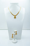 Traditional designer gold necklace set