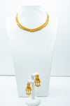 Dragon desire gold necklace set