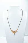 Minimal spool chain gold mangalsutra