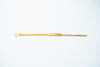 Gold cuff bracelet