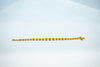 Ethnic gold beads bracelet