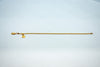 Minimal gold bead bracelet