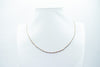 Two-toned gold and silver rope chain