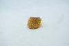 Cluster gold ring