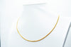 Sleek gold snake chain