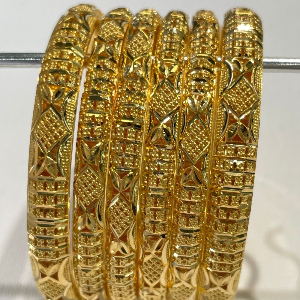 Traditional Net Bangles Set-